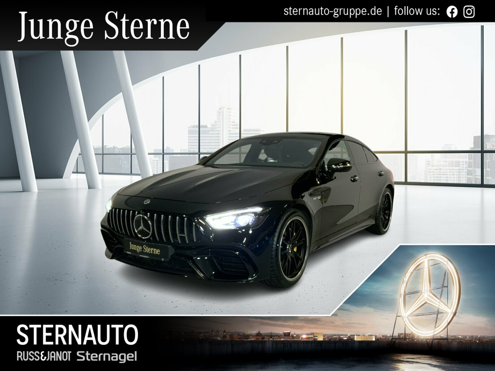 Mercedes-Benz Mercedes-AMG GT 63 S 4M DISTRO Night Perf.Sitz++